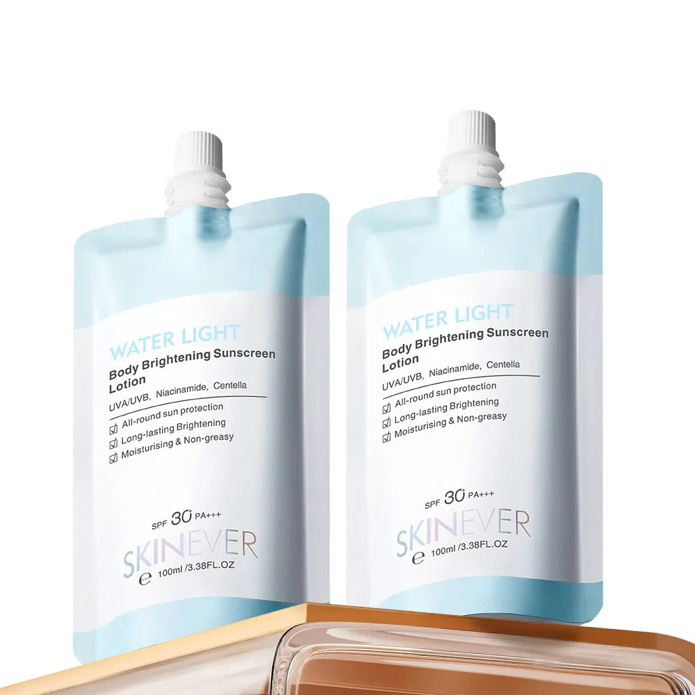 SKINEVER Water Light Body Brightening Sunscreen Lotion