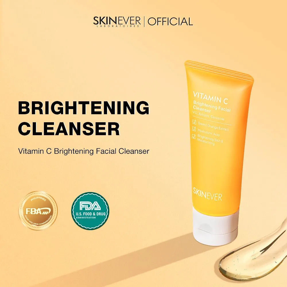 SKINEVER Vitamin C Whitening Facial Cleanser