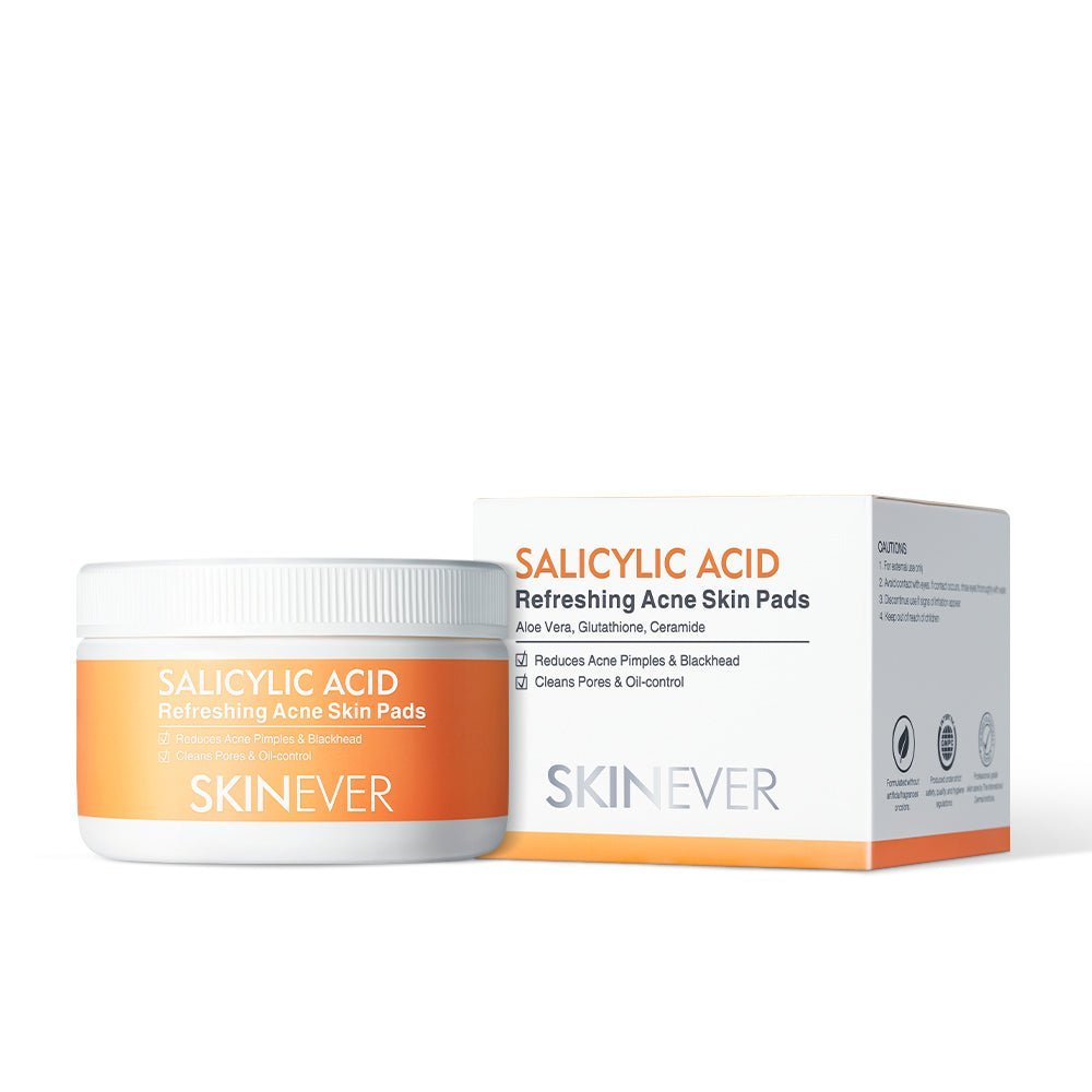 SKINEVER Salicylic Acid Refreshing Acne Skin Pads