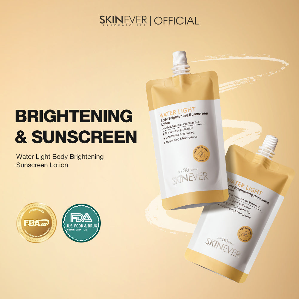Water Light Body Brightening Sunscreen Lotion