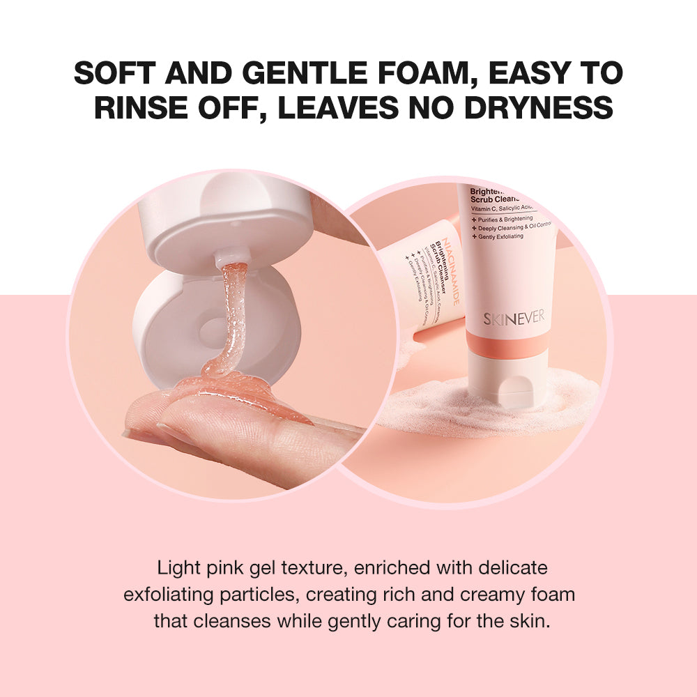 Niacinamide Brightening Scrub Cleanser