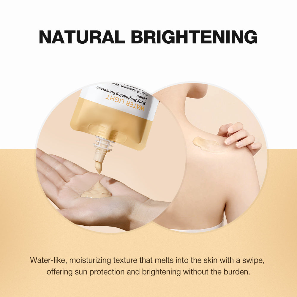 Water Light Body Brightening Sunscreen Lotion