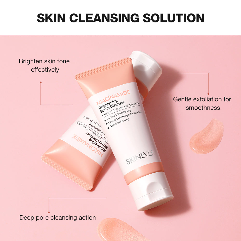 Niacinamide Brightening Scrub Cleanser