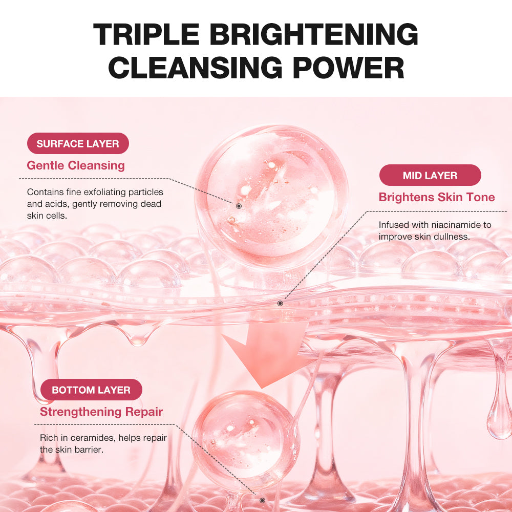 Niacinamide Brightening Scrub Cleanser