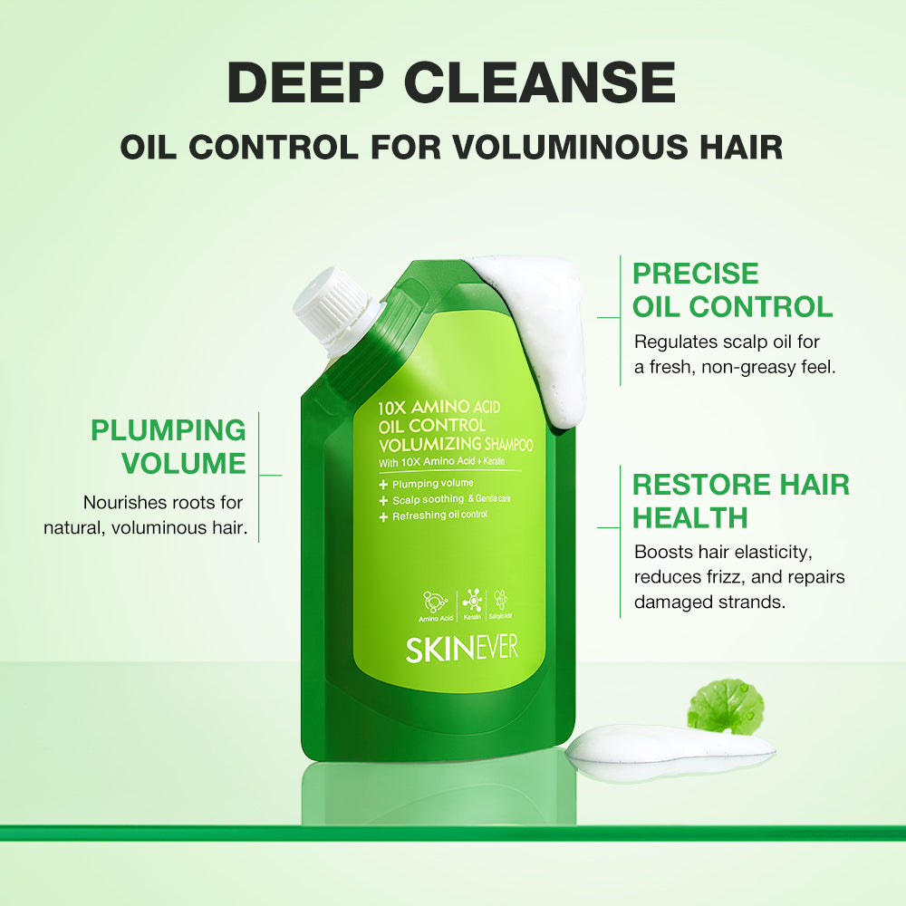 10X Amino Acid Oil Control Volumizing Shampoo -200ml