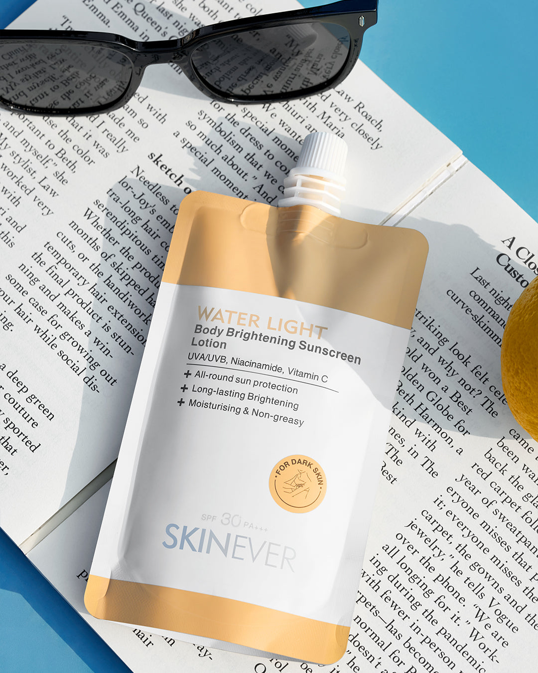 Water Light Body Brightening Sunscreen Lotion