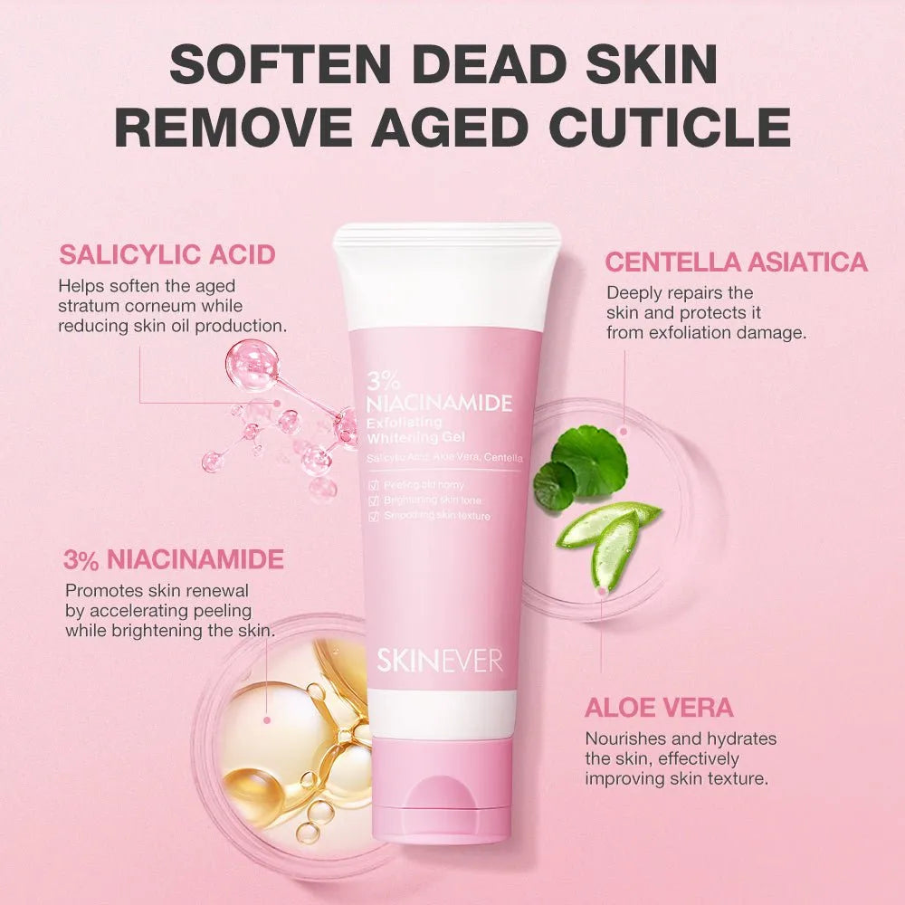 SKINEVER 3% Niacinamide Exfoliating Whitening Gel
