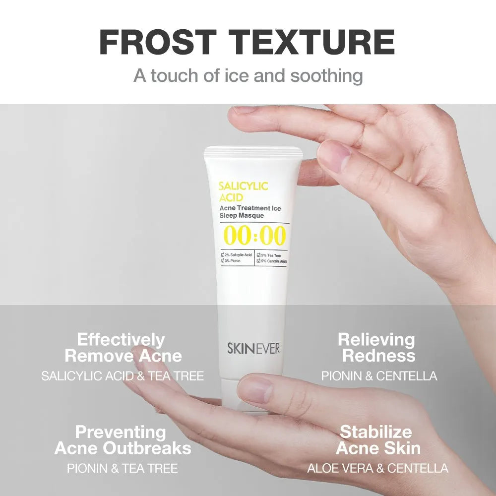 SKINEVER Salicylic Acid Acne Treatment Ice Sleep Masque 55ML