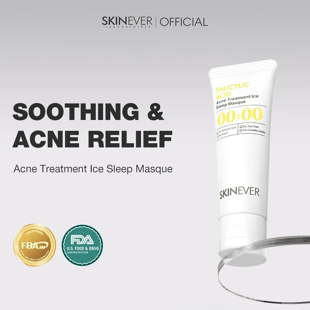 SKINEVER Salicylic Acid Acne Treatment Ice Sleep Masque 55ML