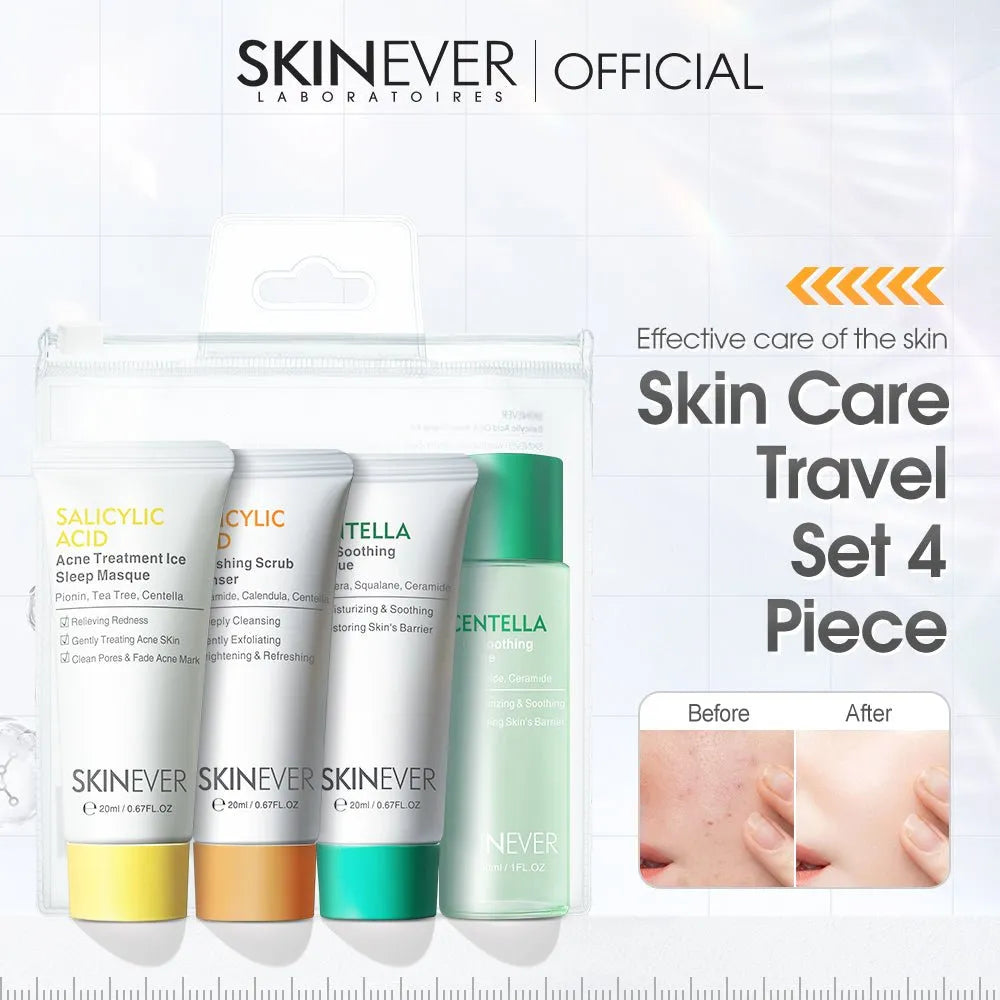 SKINEVER Salicylic Acid Oil & Acne Travel Kit
