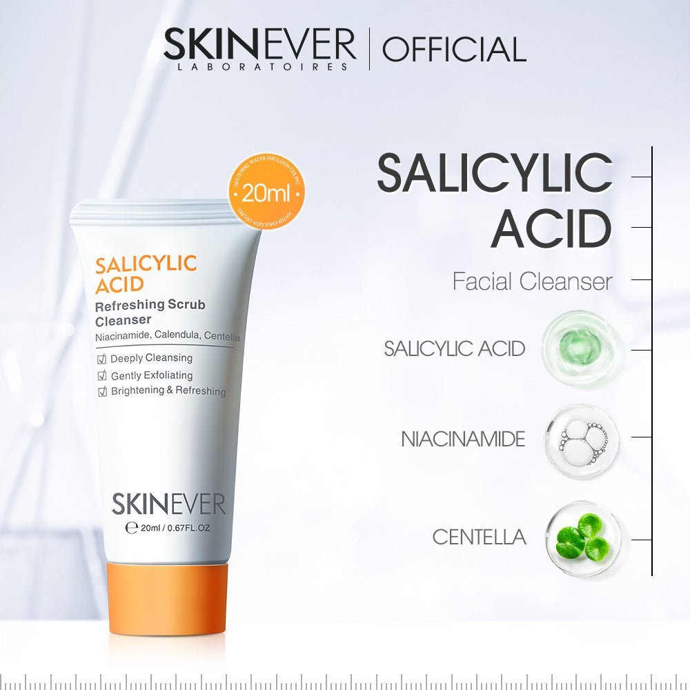 Salicylic Refreshing Scrub Cleanser-Travel Size 20ML