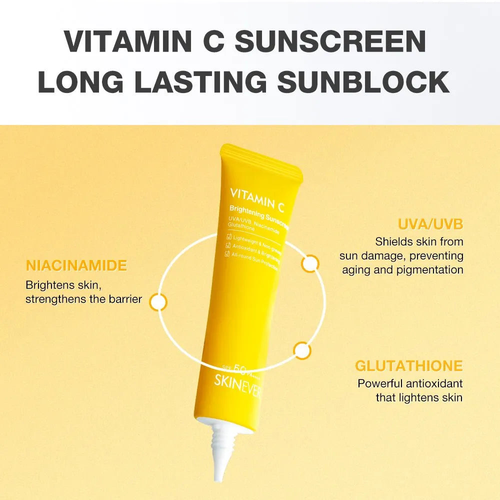 SKINEVER Vitamin C Brightening Sunscreen